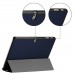 Samsung Galaxy Tab Pro 10.1 / LTE T520 T525 -  PU Flip Stand Tablet Protective Cover Case Support Sleep Wake Function - Blue